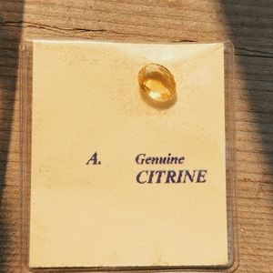 Natural Citrine Oval Cut Stone Loose Gemstone For Jewelry